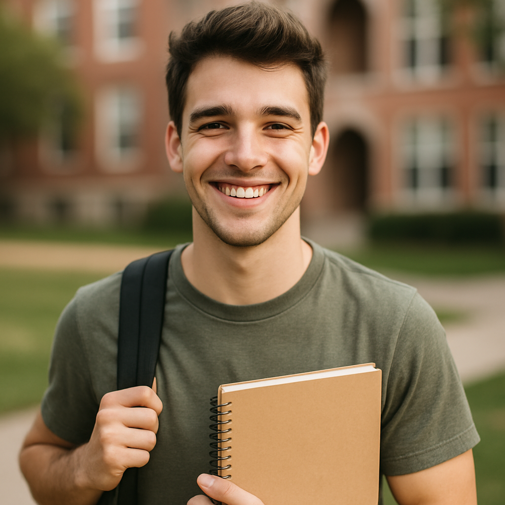 SMILING STUDENT